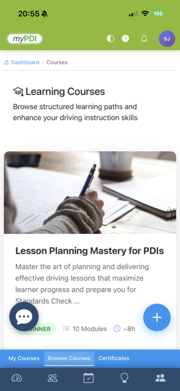 Courses